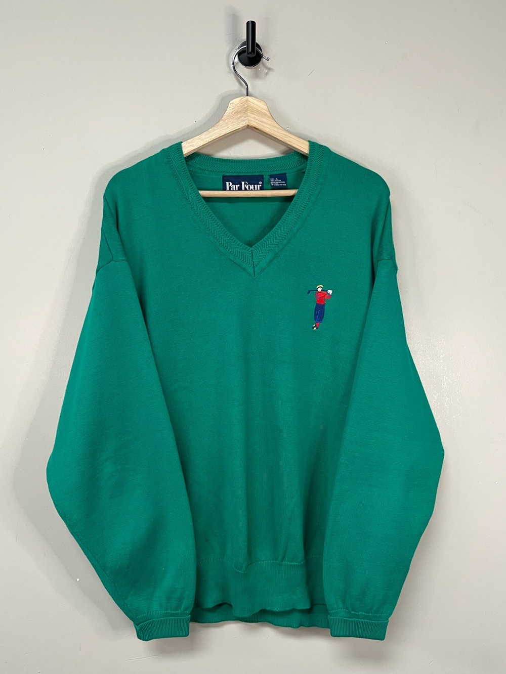 ‘90s Vintage Golf Knit Sweater